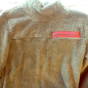 Olive green super soft never worn fuzzy sweatshirt
